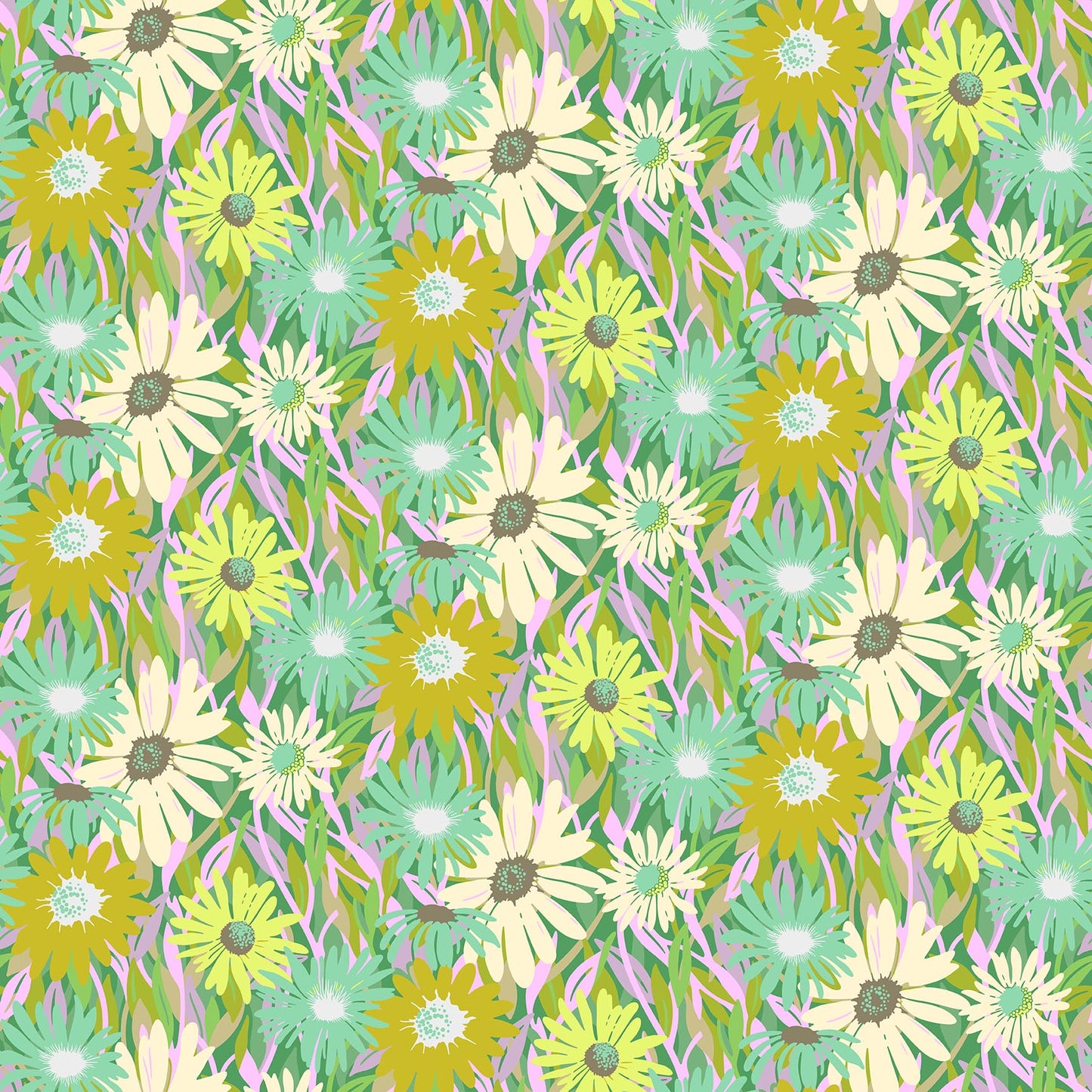 Daisy Crush Fat Quarter Stack | 10 FQ