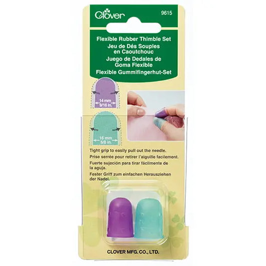 Clover | Flexible Rubber Thimble Set