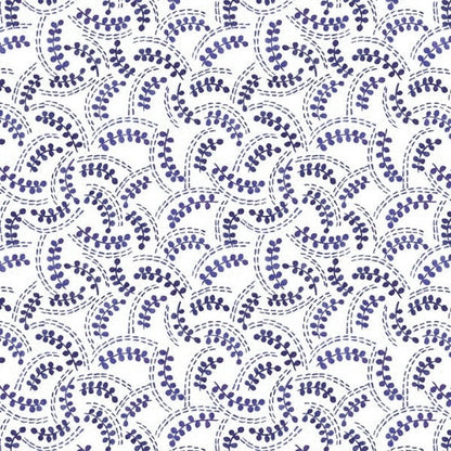 Porcelain and Sea Glass Fat Quarter Stack | 11 FQ