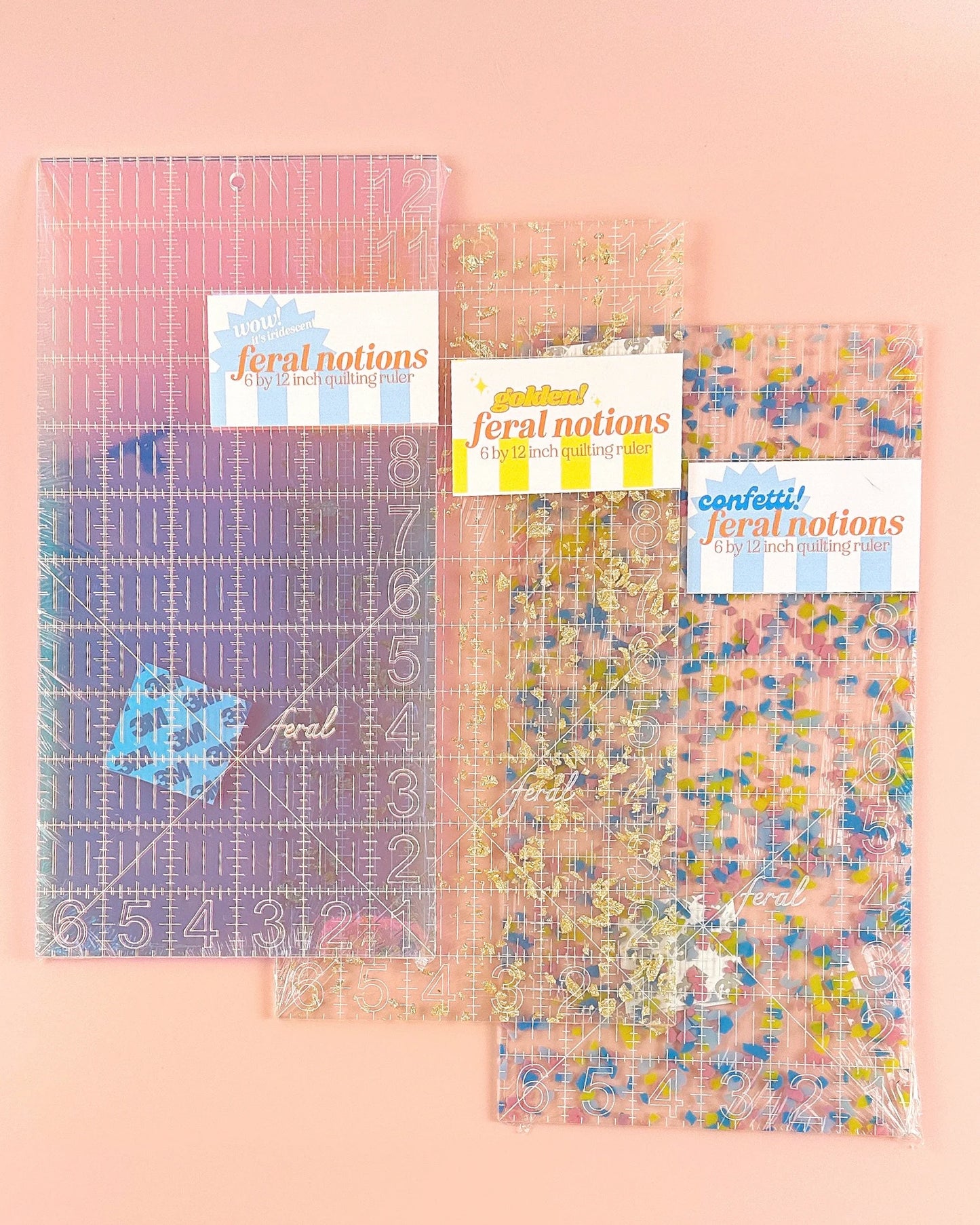 Quilting Ruler | 6" x 12" | Various Styles