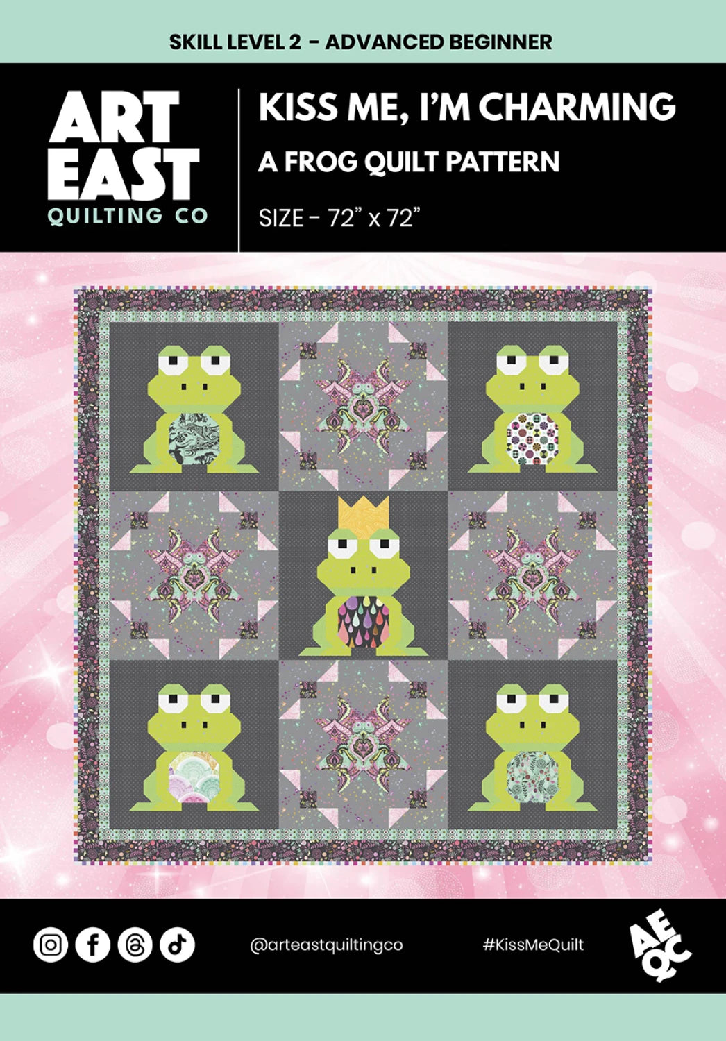 Art East Quilting Co. | Kiss Me, I'm Charming
