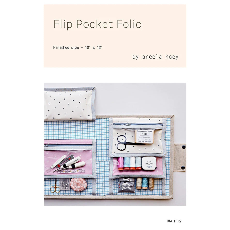 Aneela Hoey - Flip Pocket Folio Pattern