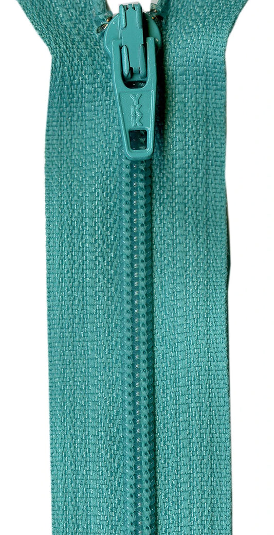 YKK 22" Nylon Zippers | Tahiti Teal