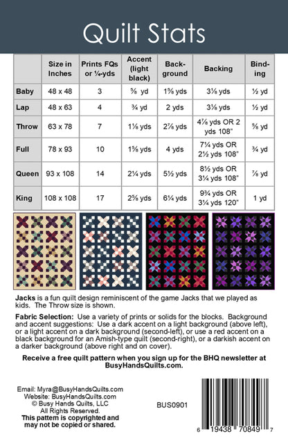 Busy Hands Quilts | Jacks