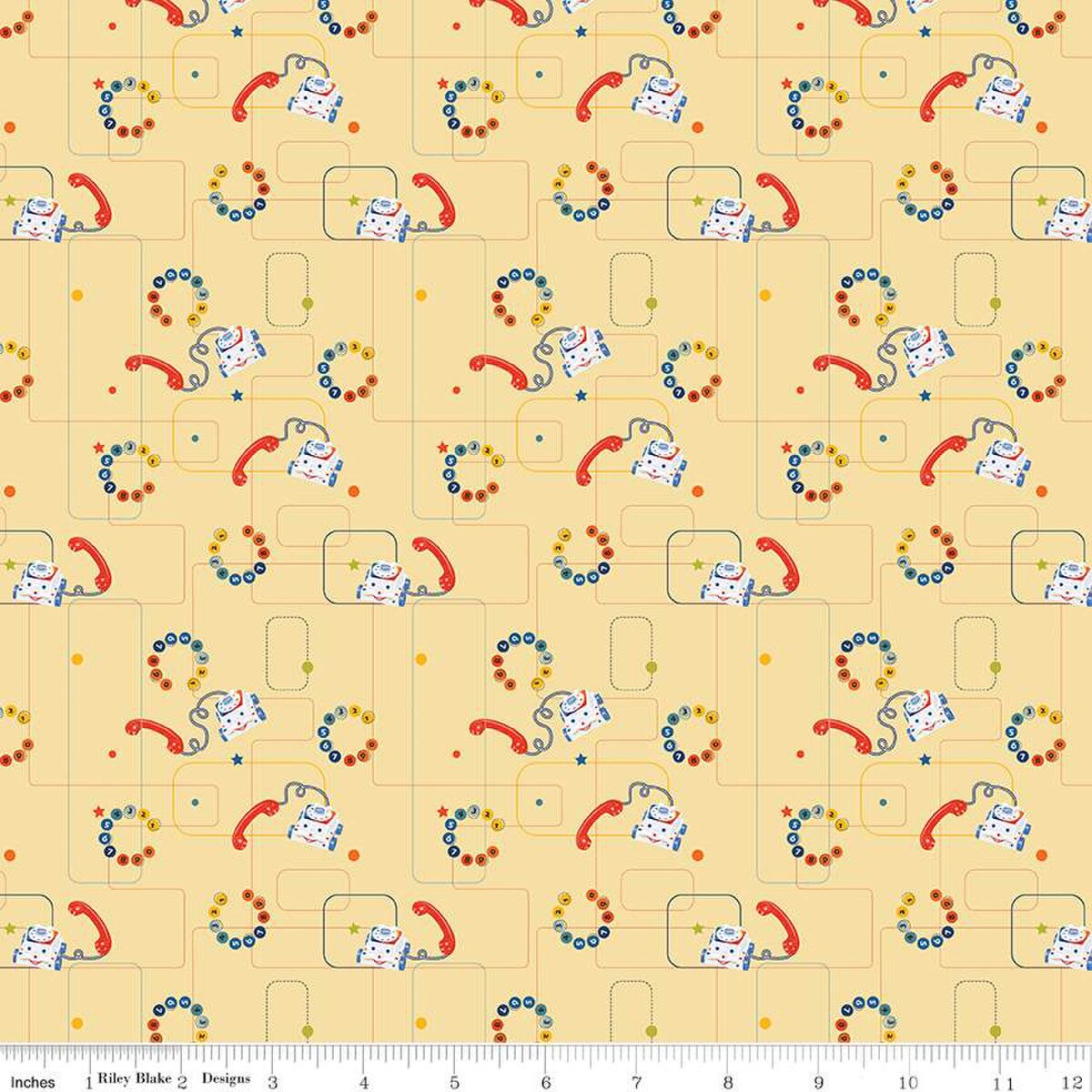 Pop 'n Play | Play Phones Yellow