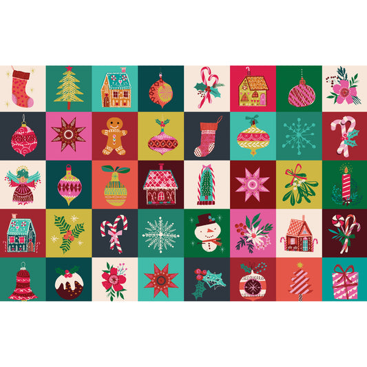 Candy Cane Christmas | Color-block