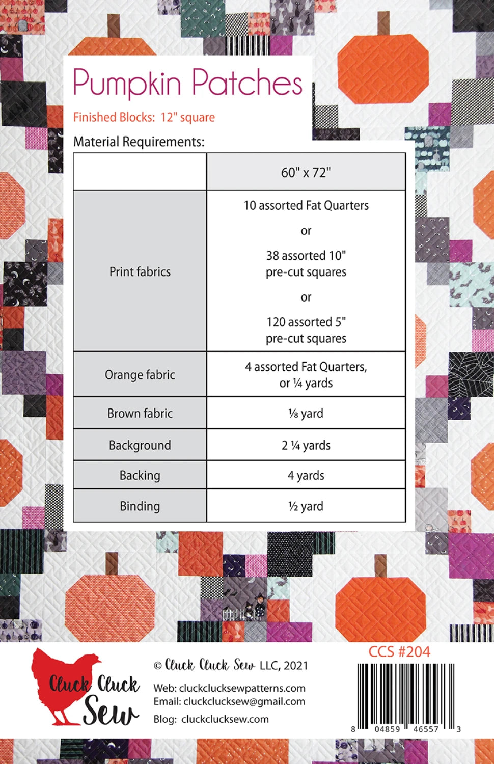 Cluck Cluck Sew | Pumpkin Patches