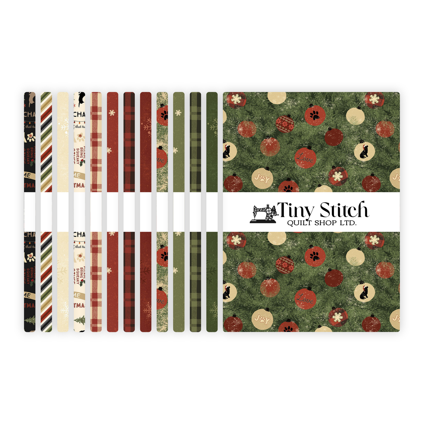 Christmas Tails | Fat Quarter