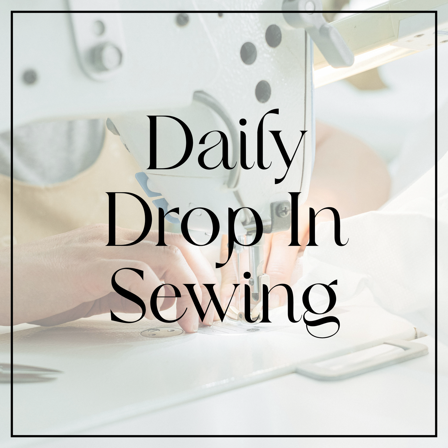Drop In Booking | Stitch Room Workshop