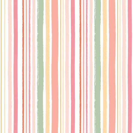 Juvenile Flannel | Baby Girl Stripes - Multi