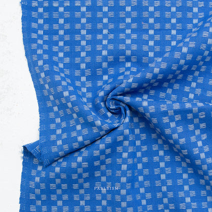 Basketweave | Bright Blue