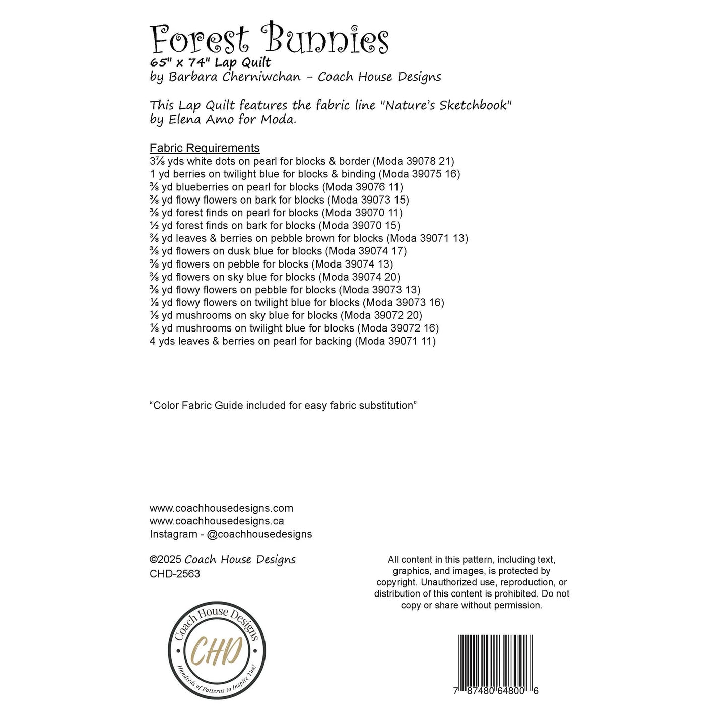 Coach House Designs | Forest Bunnies