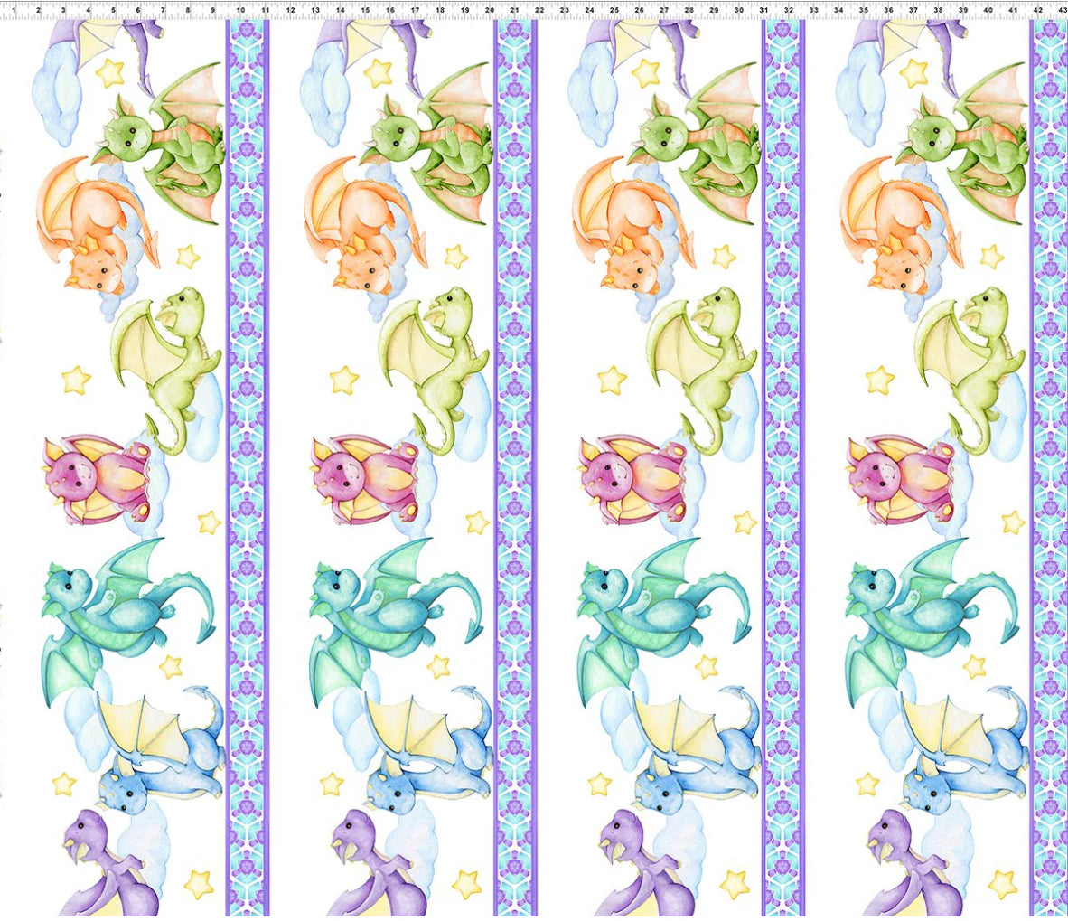 Dragon Friends | Border Print