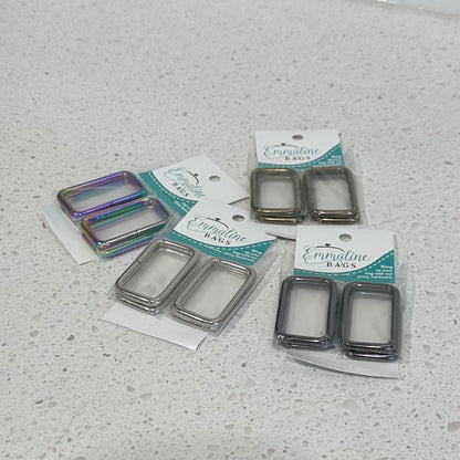 1½" Rectangular Rings | Various Colours