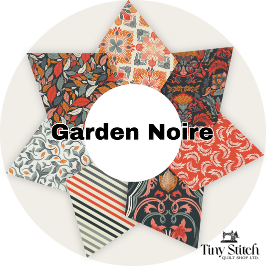 Garden Noire Fat Quarter Stack | 7 FQ