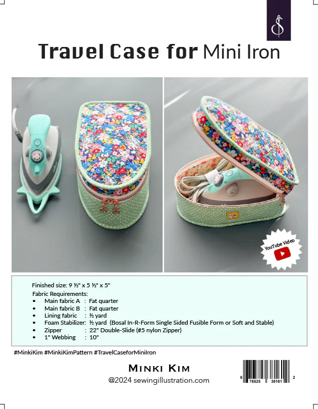 Class | Travel Case for Mini Iron by Sewing Illustration