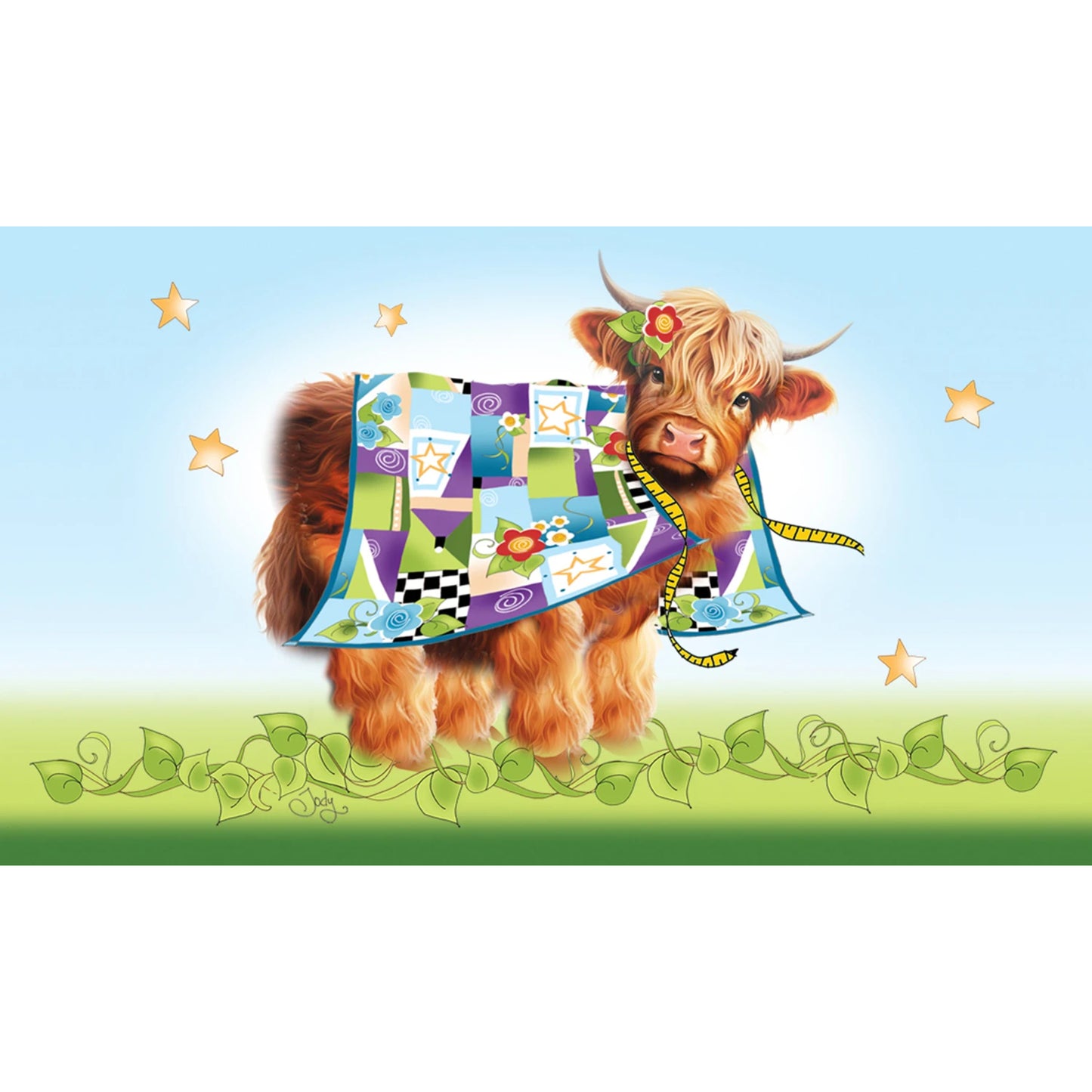 Magnet | Cow Quilt