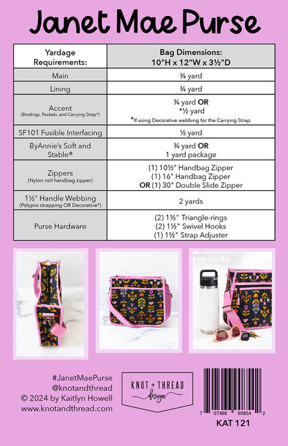 Knot + Thread | Janet Mae Purse