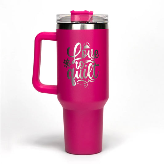 Love to Quilt Tumbler