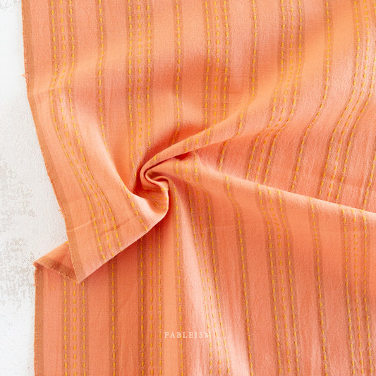 Lucky Loom | Stitch Stripe in Ginger *Reversible