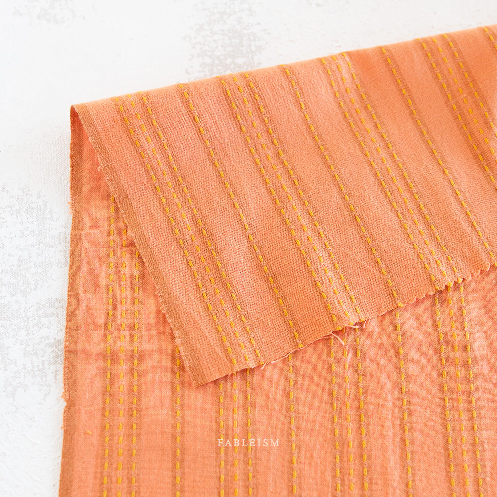 Lucky Loom | Stitch Stripe in Ginger *Reversible