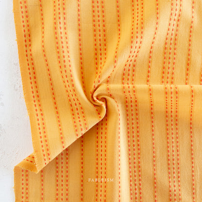 Lucky Loom | Stitch Stripe in Tumeric *Reversible