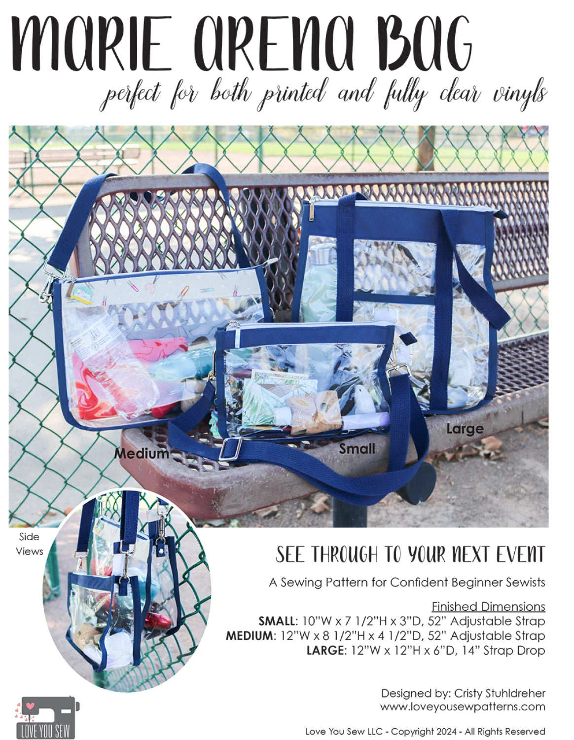 Love You Sew | Marie Arena Bag