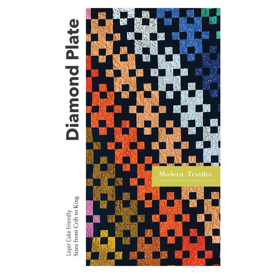 Modern Textiles | Diamond Plate Quilt Pattern