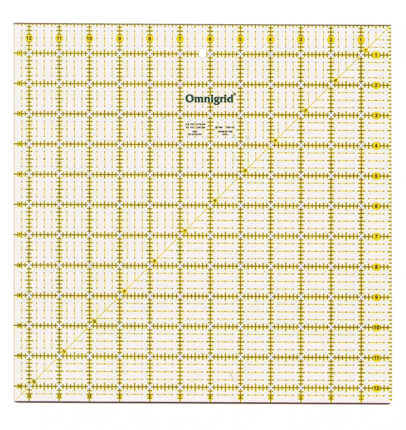 Omnigrid Ruler | 12.5" x 12.5"