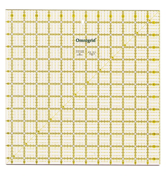 Omnigrid Ruler | 12.5" x 12.5"