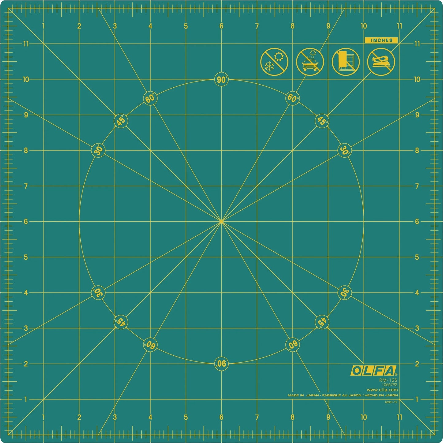 OLFA Rotating Cutting Mat | 12in