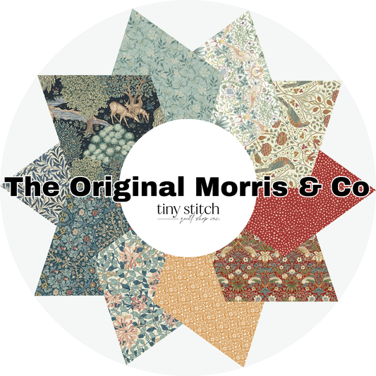 The Original Morris & Co Fat Quarter Stack | 10 FQ