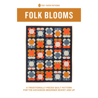Pen & Paper Patterns | Folk Blooms