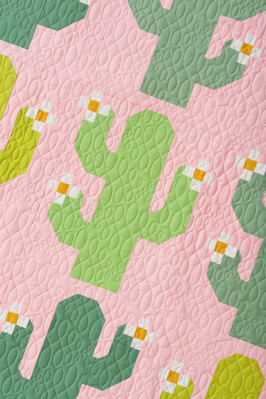 Pen + Paper Patterns | Oh My Cacti Quilt