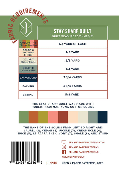 Pen + Paper Patterns | Stay Sharp