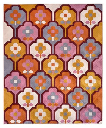 Pen + Paper Patterns | Wallflower Quilt Pattern