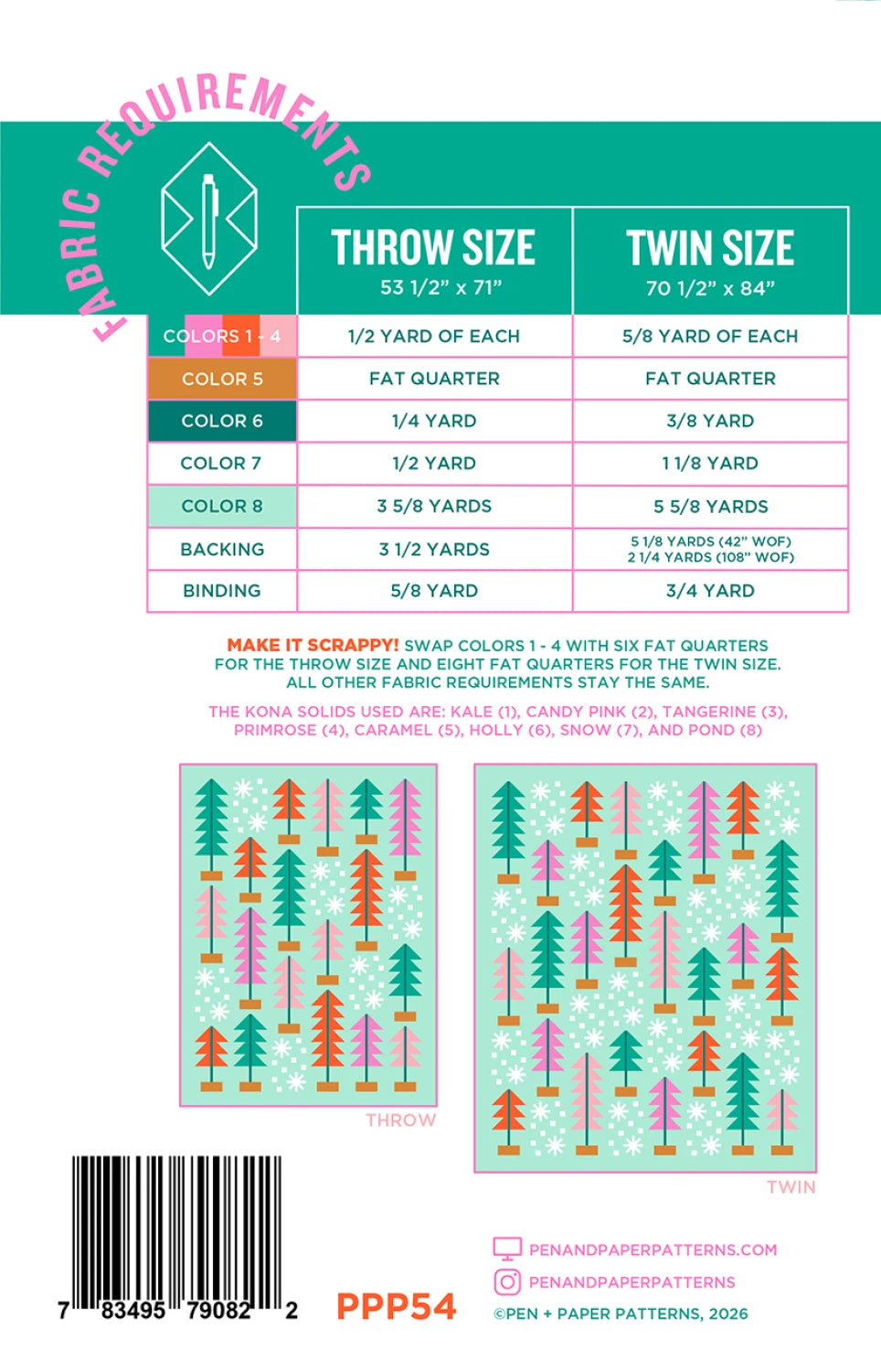 Pen + Paper Patterns | All Spruced Up