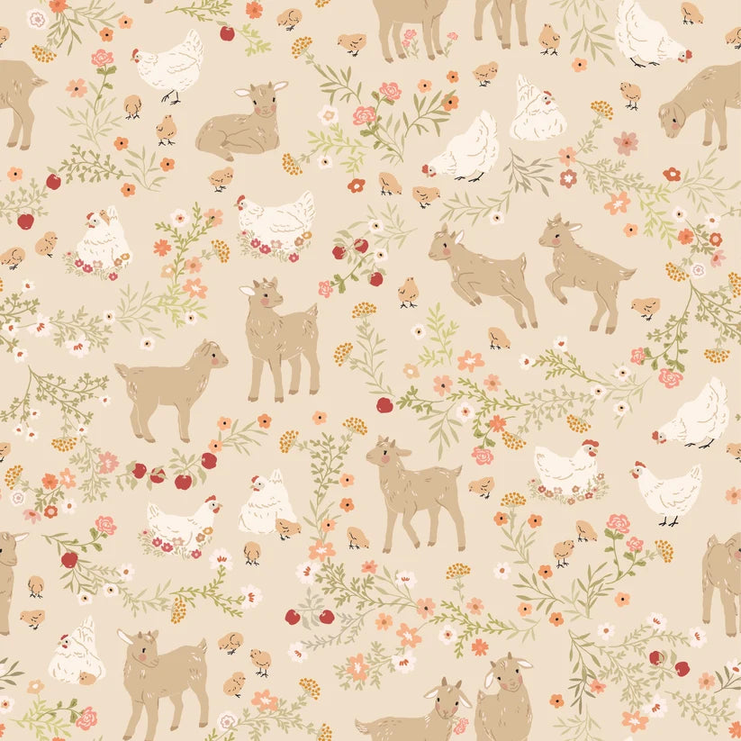 Barnyard Babies | Beige