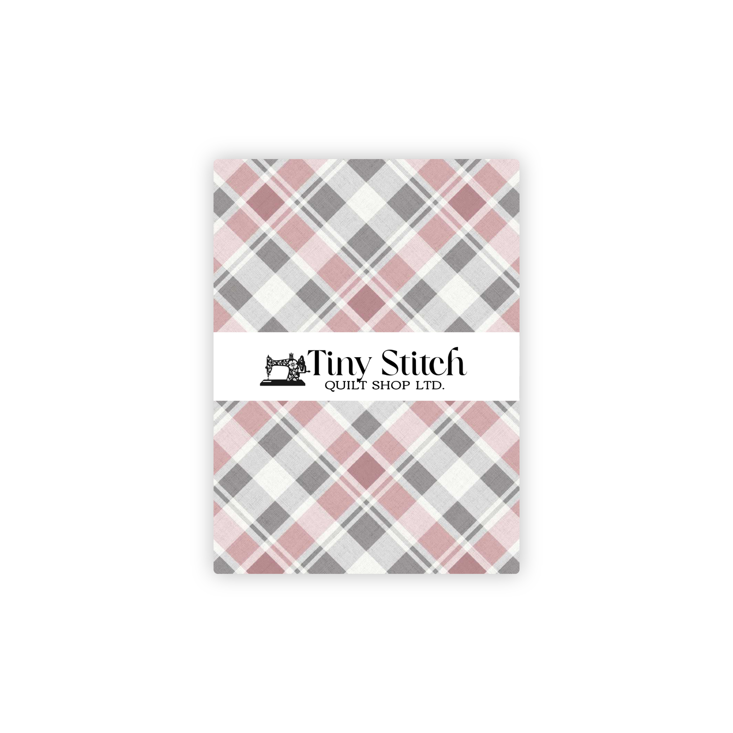 Bias Plaid | Rose