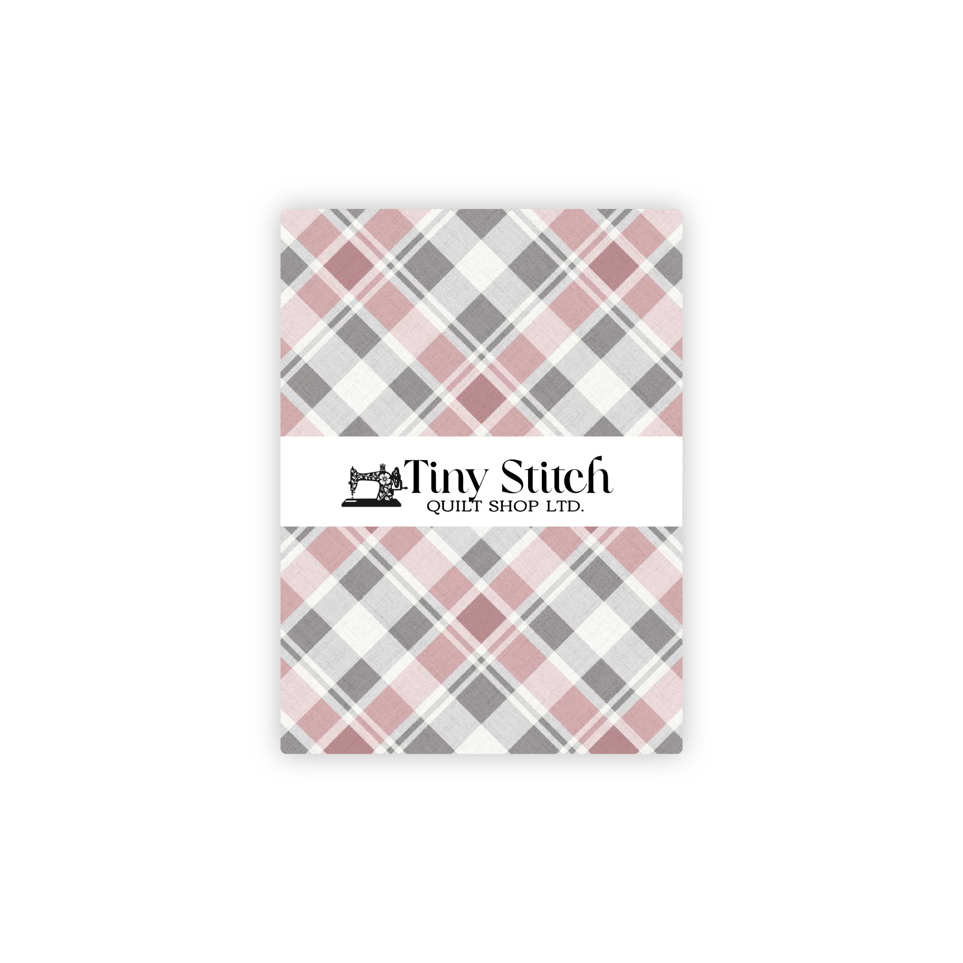 Bias Plaid | Rose