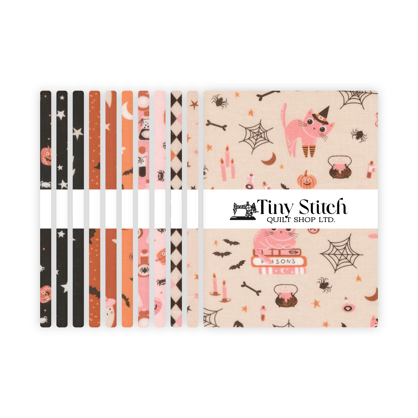 Purrs and Boos | Fat Quarter