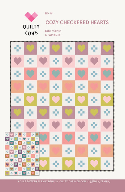 Quilty Love | Cozy Checkered Hearts