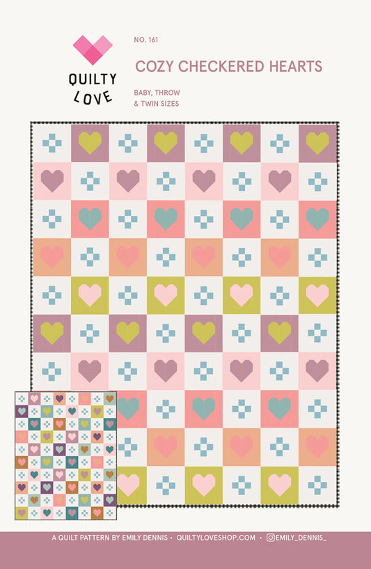 Quilty Love | Cozy Checkered Hearts