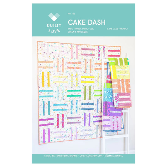 Quilty Love | Cake Dash Quilt Pattern