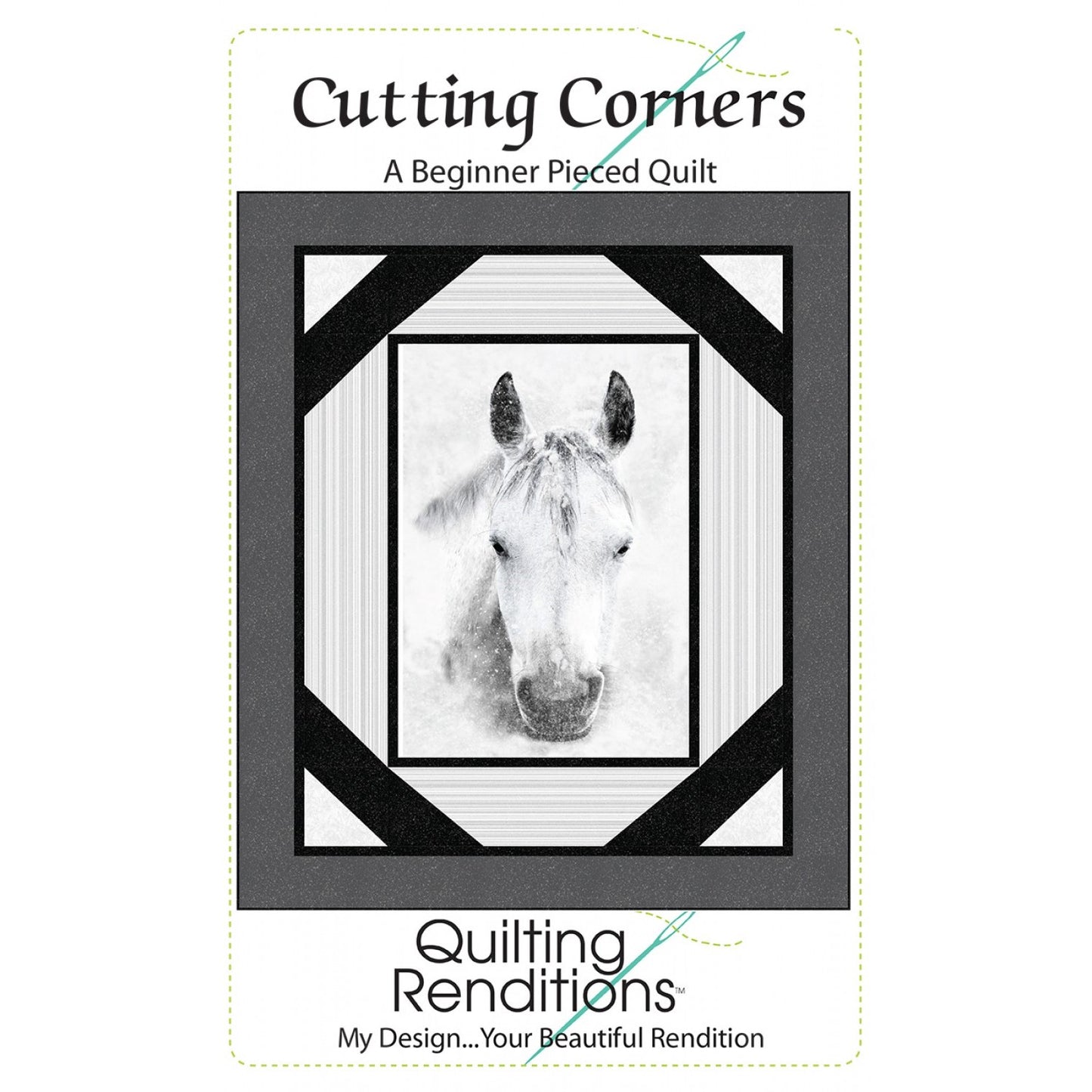 Quilting Renditions | Panel Quilt Pattern | Cutting Corners