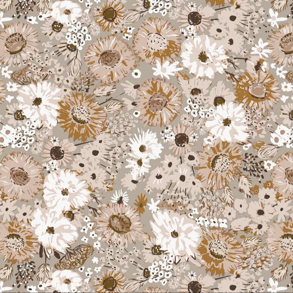 Blossom Breeze | Floral Taupe