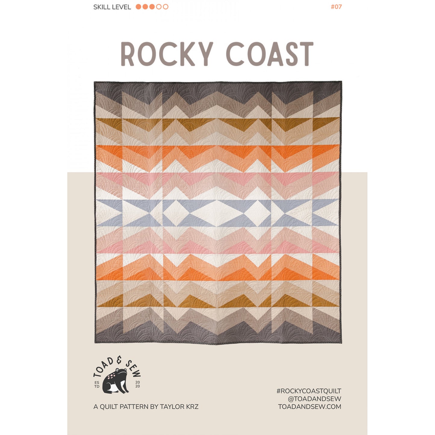 Toad & Sew | Rocky Coast Quilt