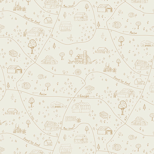 Road to Round Top Fat Quarter Stack | 11 FQ