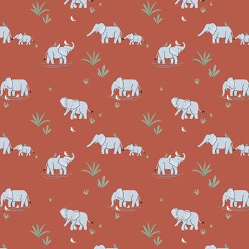 Safari Days | Rust Elephants