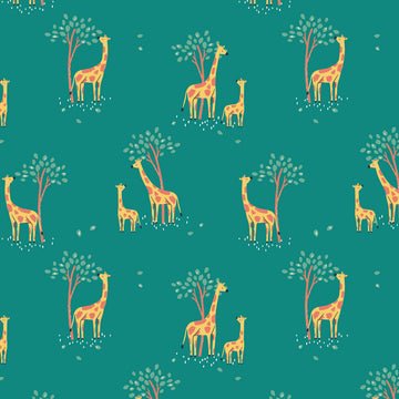 Safari Days | Teal Giraffes